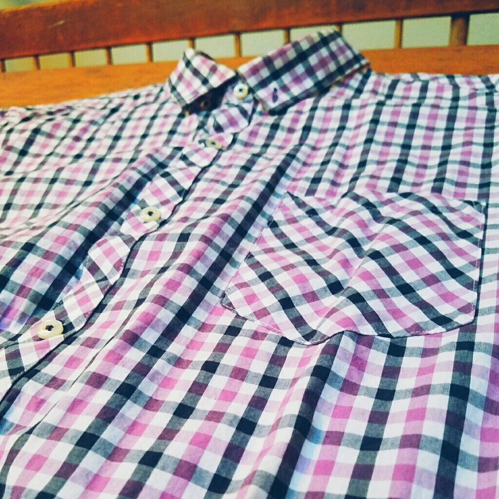 Men's UG Purple Label Button Down Dress Shirt